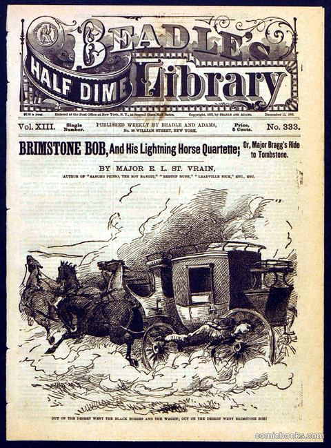 Beadle's Half Dime Library No. 333