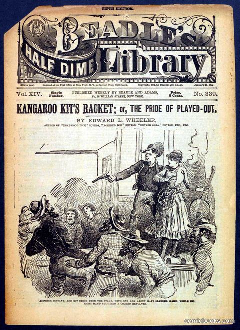 Beadle's Half Dime Library No. 339