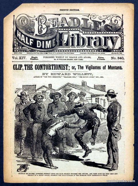 Beadle's Half Dime Library No. 340