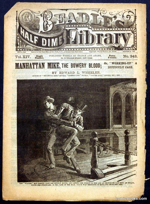 Beadle's Half Dime Library No. 343