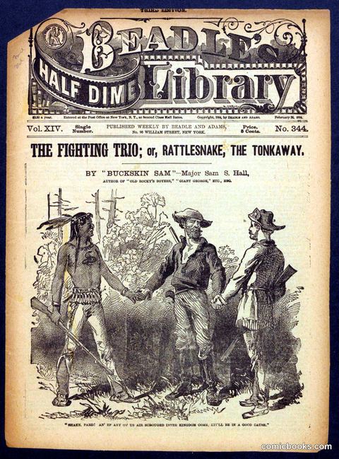 Beadle's Half Dime Library No. 344