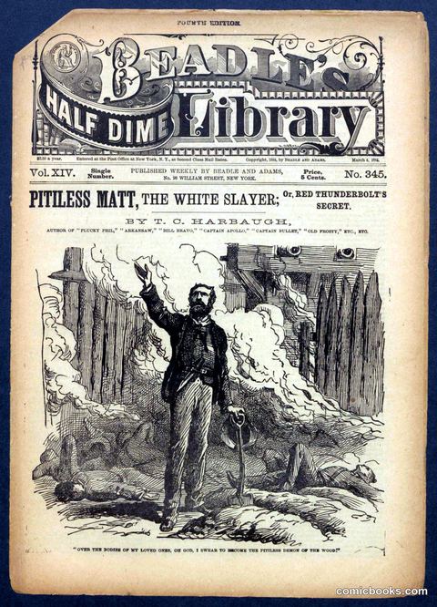Beadle's Half Dime Library, No. 345
