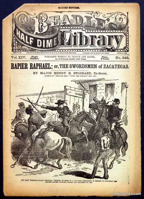 Beadle's Half Dime Library No. 346