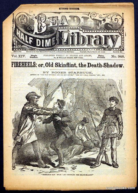 Beadle's Half Dime Library No. 348