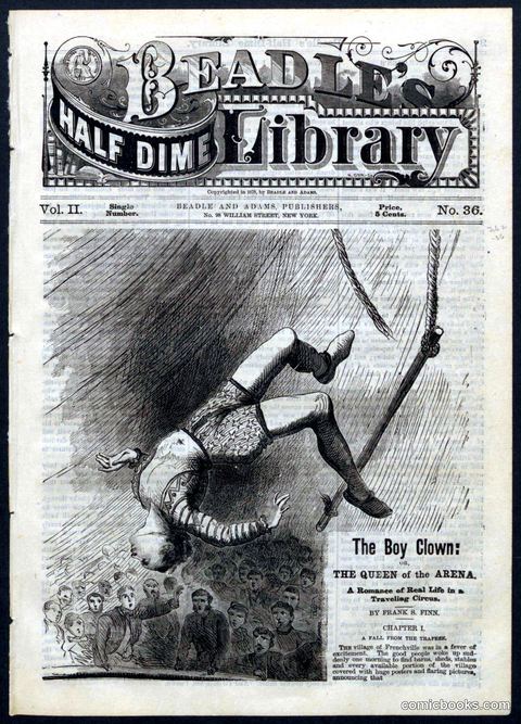 Beadle's Half Dime Library, No. 36