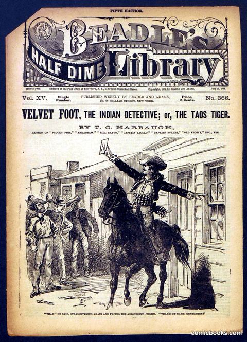 Beadle's Half Dime Library No. 366