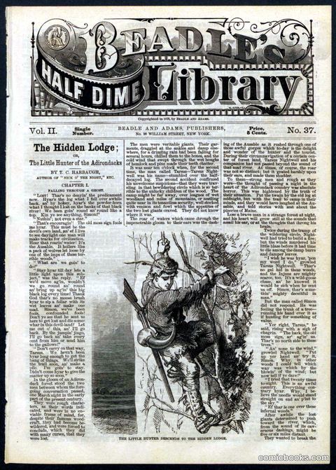 Beadle's Half Dime Library, No. 37