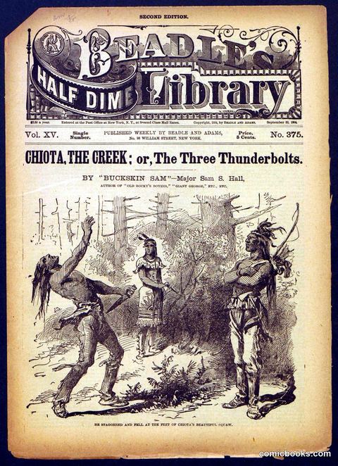 Beadle's Half Dime Library No. 375