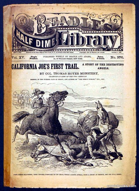 Beadle's Half Dime Library No. 376