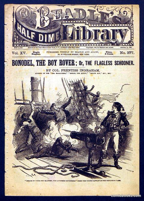 Beadle's Half Dime Library, No. 377