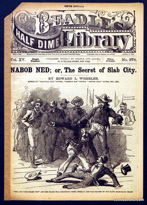 Beadle's Half Dime Library, No. 378