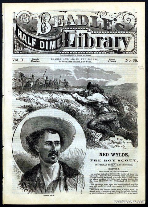 Beadle's Half Dime Library No. 38
