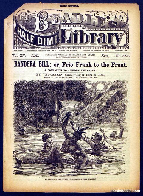 Beadle's Half Dime Library No. 381