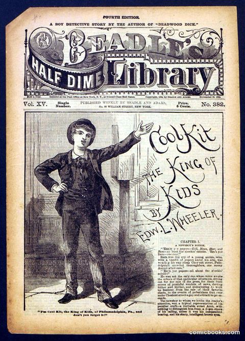 Beadle's Half Dime Library No. 382