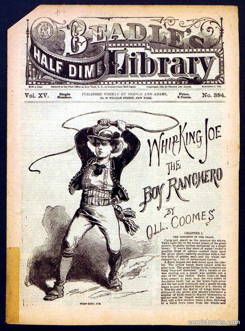 Beadle's Half Dime Library No. 384