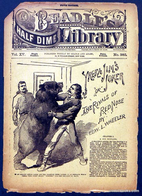 Beadle's Half Dime Library, No. 385