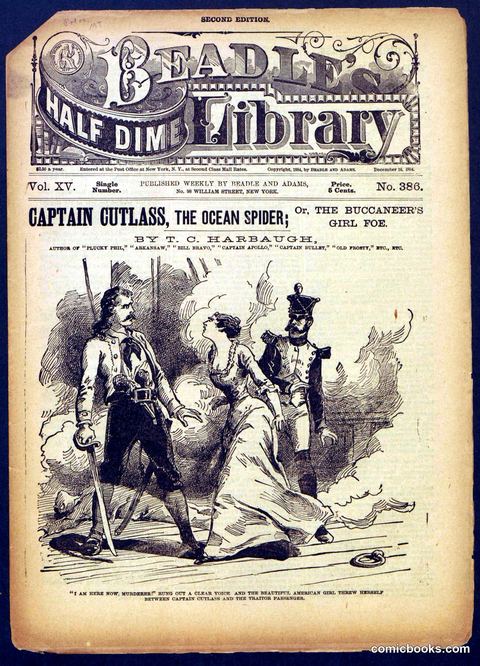 Beadle's Half Dime Library, No. 386