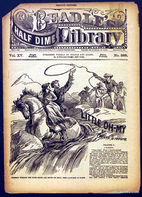 Beadle's Half Dime Library, No. 388
