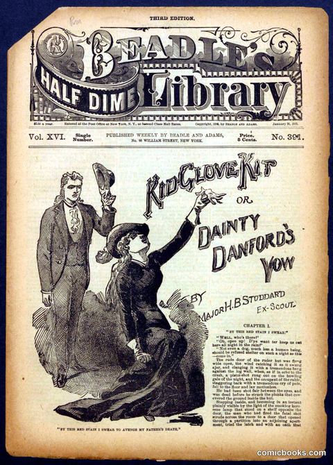 Beadle's Half Dime Library, No. 391