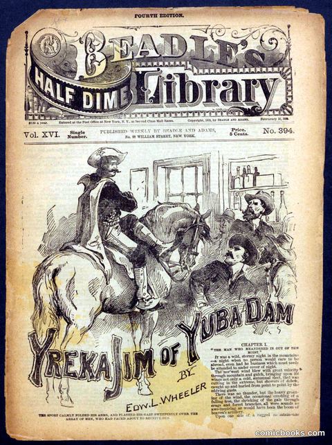 Beadle's Half Dime Library, No. 394