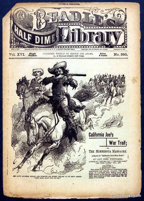 Beadle's Half Dime Library No. 396
