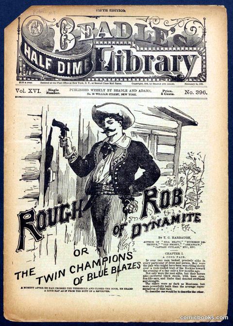 Beadle's Half Dime Library No. 396