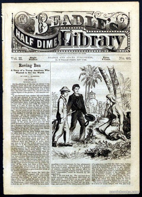 Beadle's Half Dime Library No. 40
