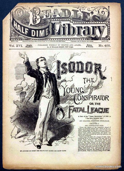 Beadle's Half Dime Library No. 402