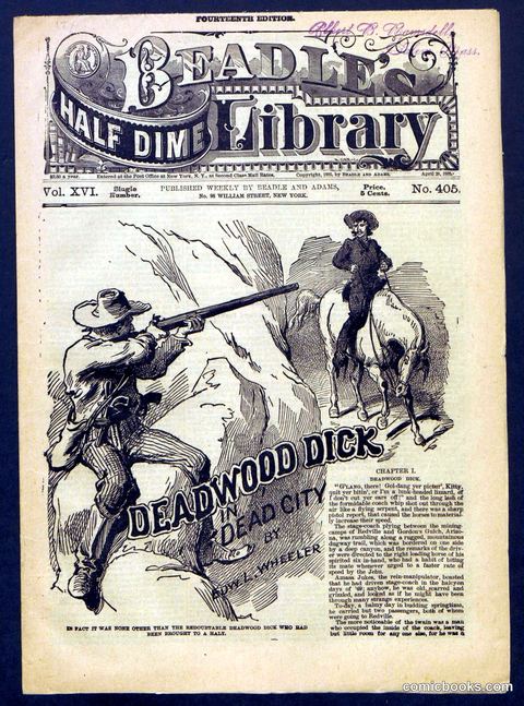 Beadle's Half Dime Library, No. 405