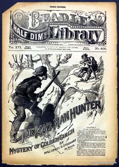 Beadle's Half Dime Library No. 406