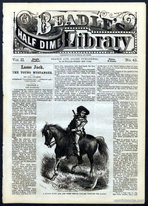 Beadle's Half Dime Library No. 41