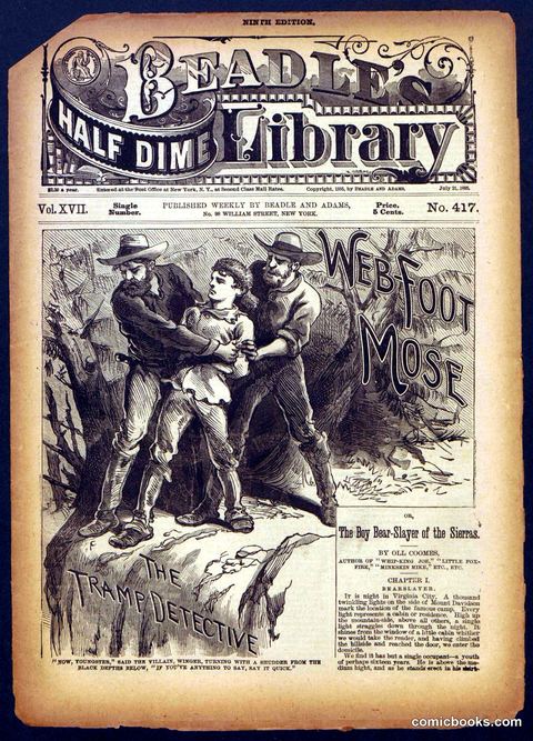 Beadle's Half Dime Library, No. 417