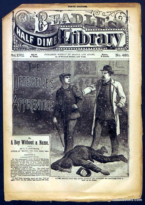 Beadle's Half Dime Library, No. 420