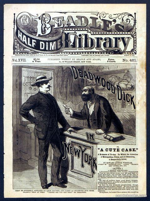 Beadle's Half Dime Library, No. 421