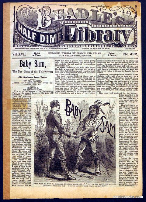 Beadle's Half Dime Library, No. 422