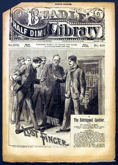 Beadle's Half Dime Library No. 423