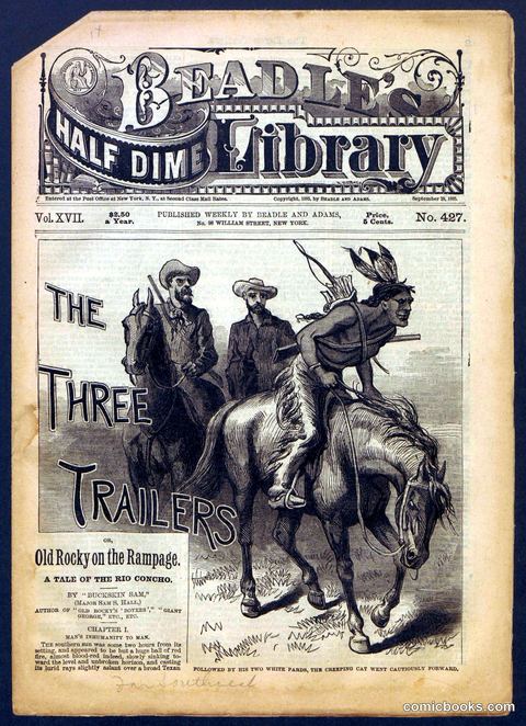 Beadle's Half Dime Library, No. 427