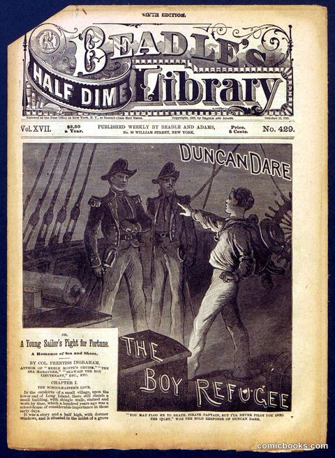 Beadle's Half Dime Library, No. 429