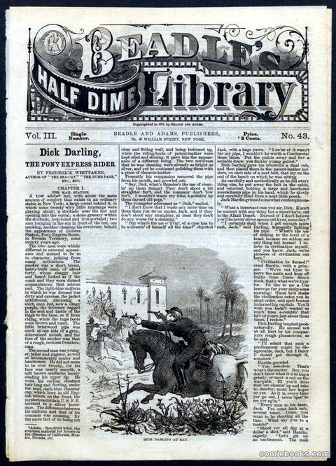 Beadle's Half Dime Library, No. 48