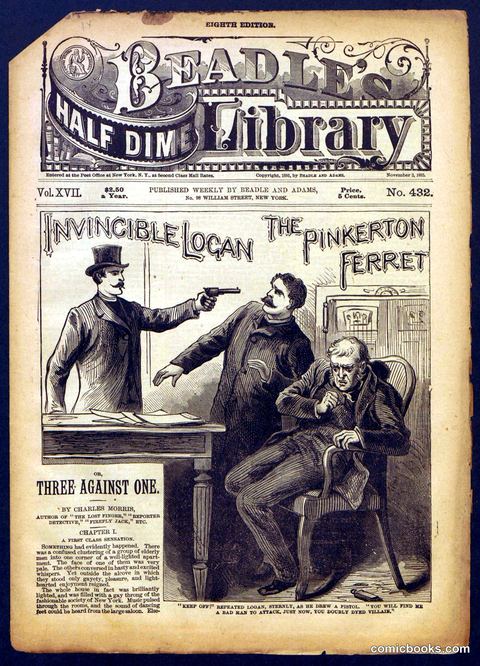 Beadle's Half Dime Library, No. 432