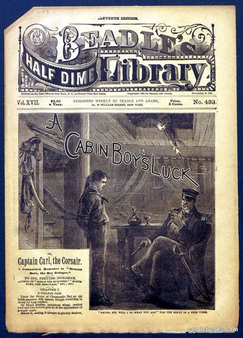 Beadle's Half Dime Library, No. 483
