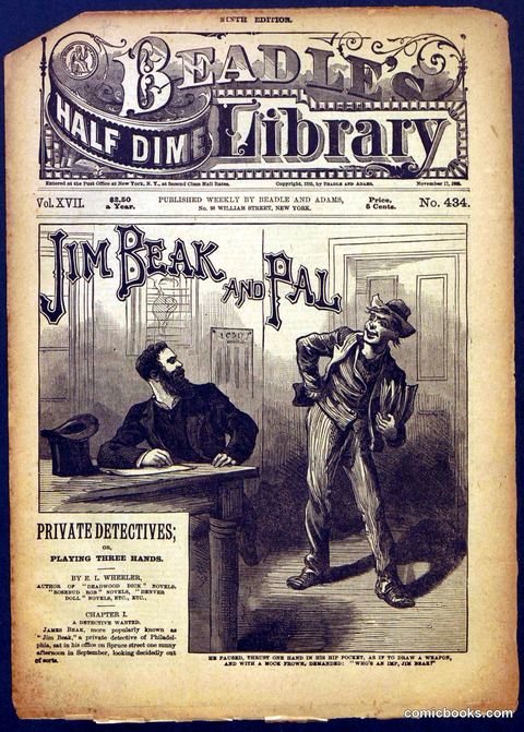 Beadle's Half Dime Library No. 434