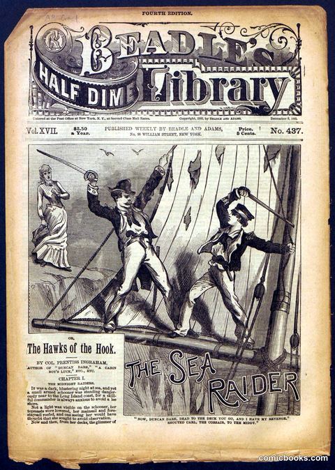 Beadle's Half Dime Library No. 437