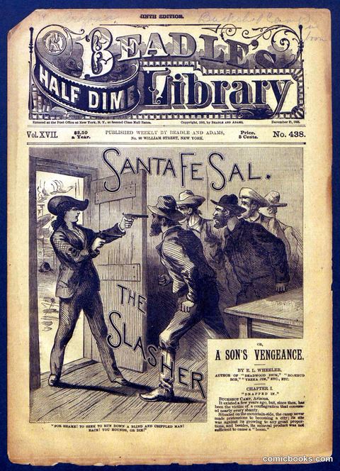 Beadle's Half Dime Library, No. 438
