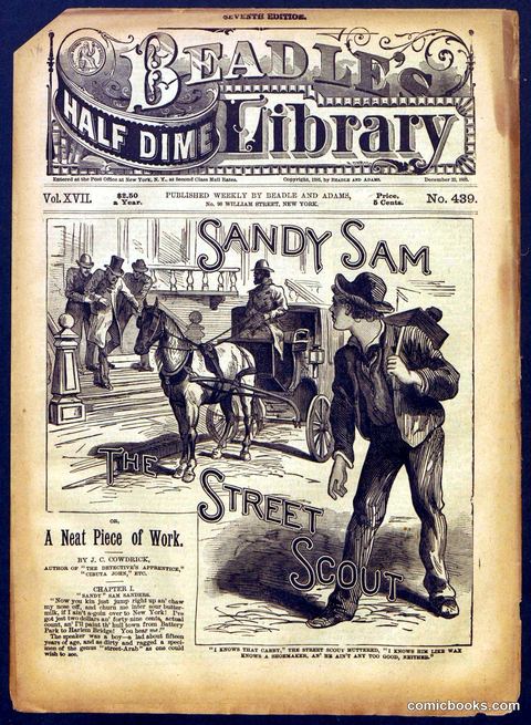 Beadle's Half Dime Library No. 439