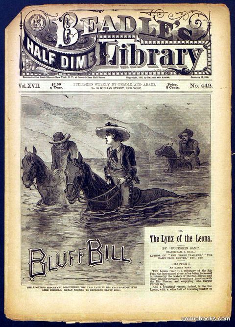 Beadle's Half Dime Library No. 442