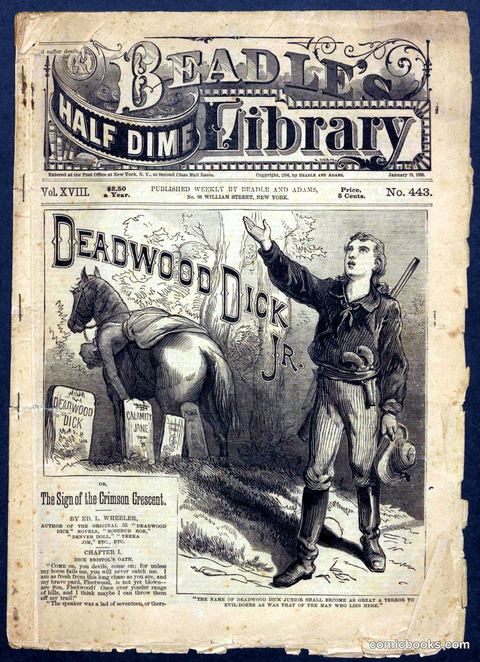 Beadle's Half Dime Library No. 443