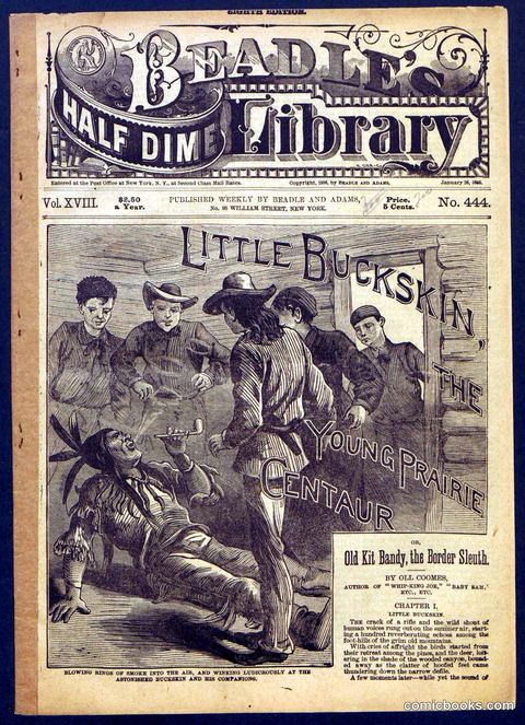 Beadle's Half Dime Library No. 444