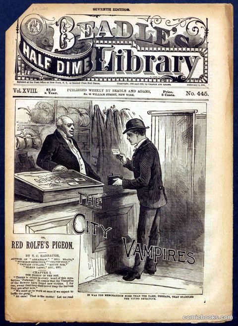 Beadle's Half Dime Library, No. 445