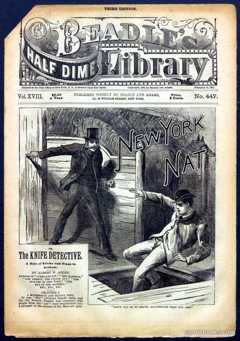 Beadle's Half Dime Library No. 447